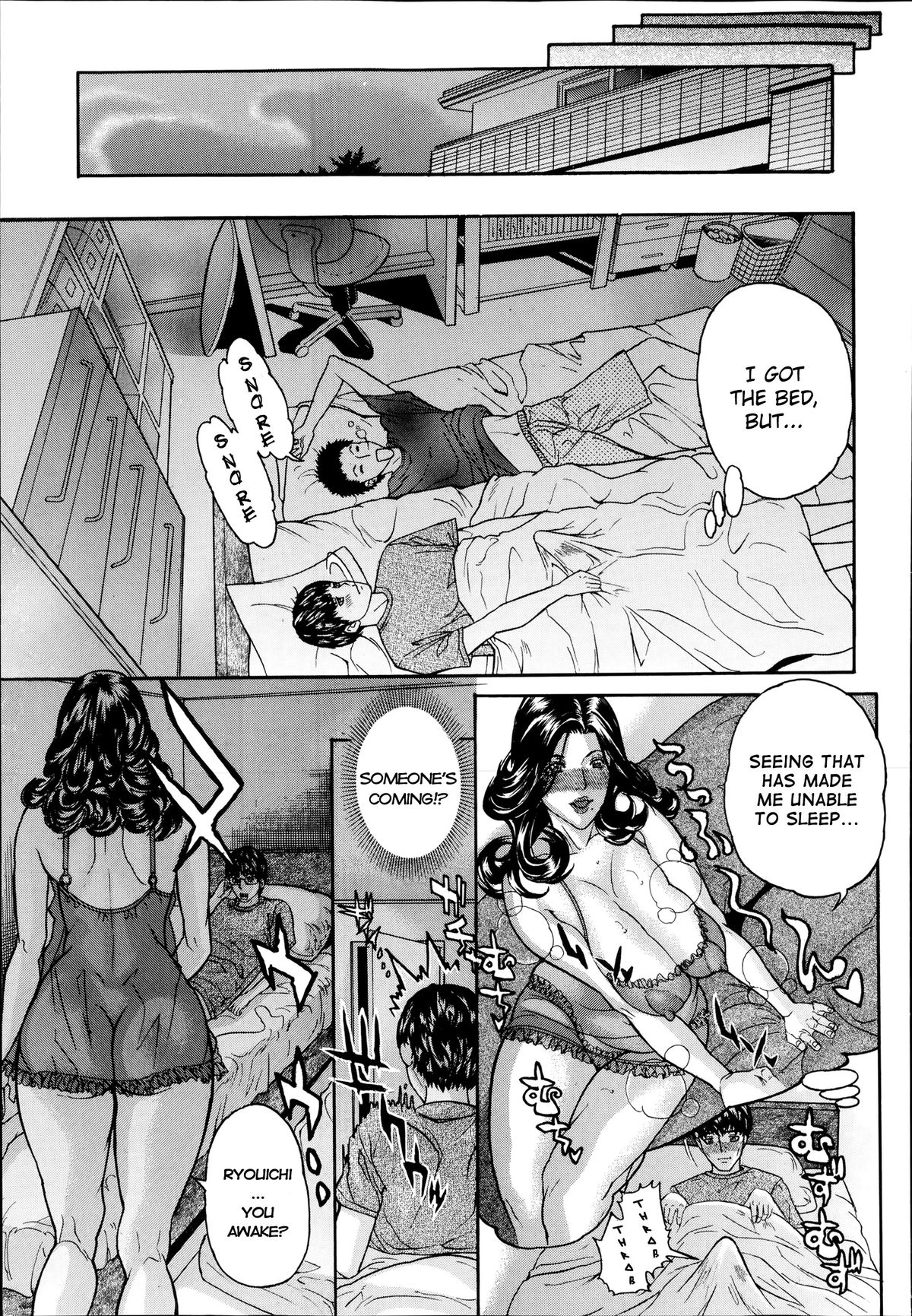 [Sawada Daisuke] Lewd Mother Saki Series Ch.1-3 [English]  =NK= page 57 full