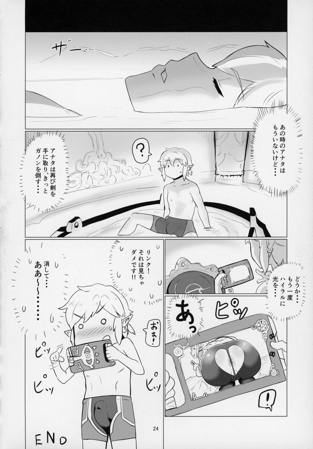 (C93) [UU-ZONE (nuezou)] Ee Ketsu. (The Legend of Zelda: Breath of the Wild) page 23 full