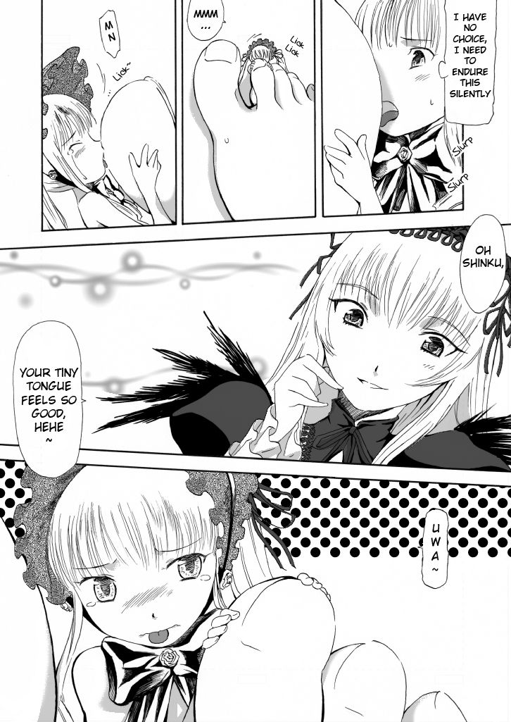 Rozen Maiden - Suigintou Size Fetish Doujin [English] page 8 full