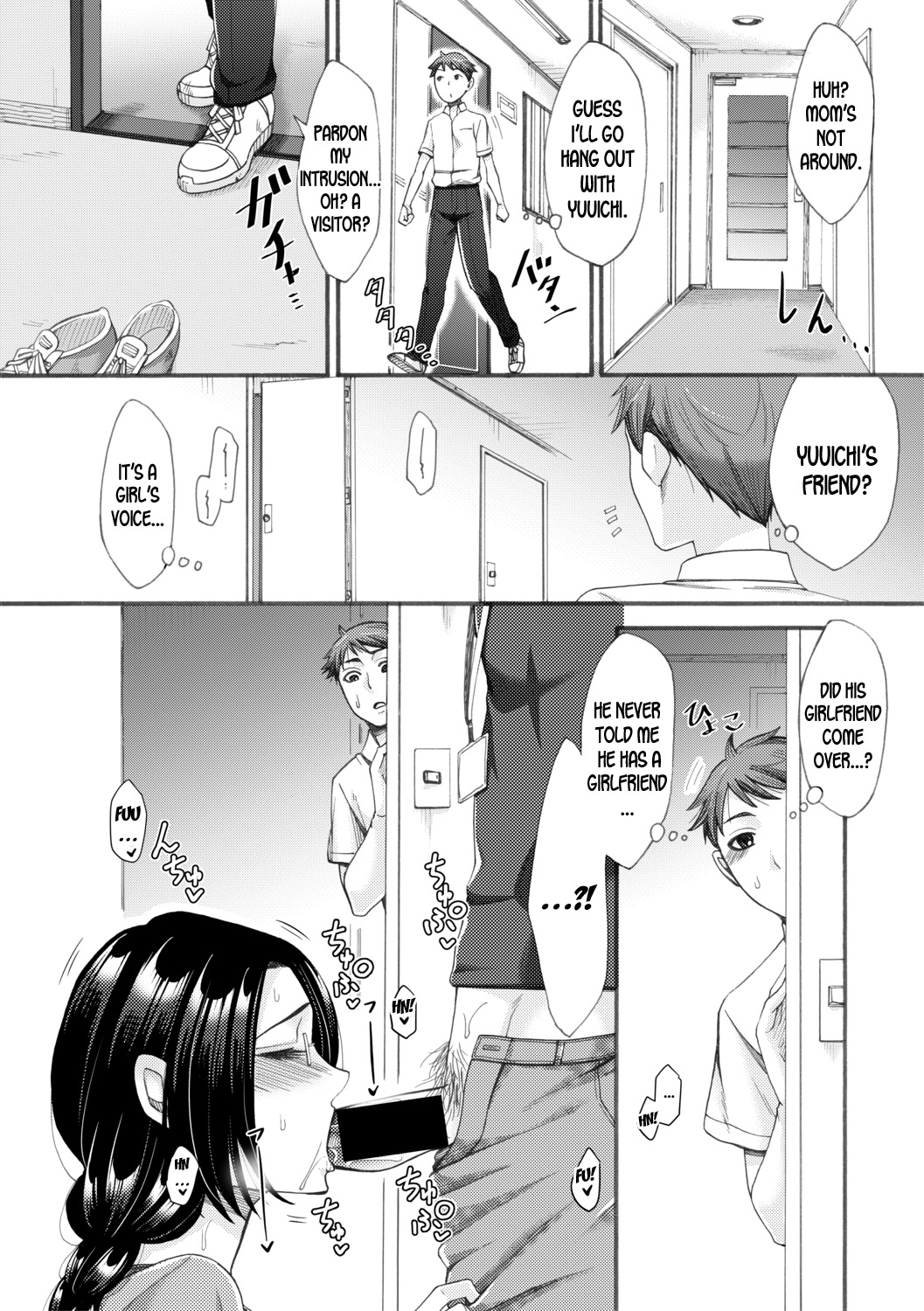 [Tukisiro Saya] Tonari no Kirei na Okaa-san | My Neighbor, The Beautiful Mother (COMIC Shingeki 2019-08) [English] [desudesu] [Digital] page 4 full