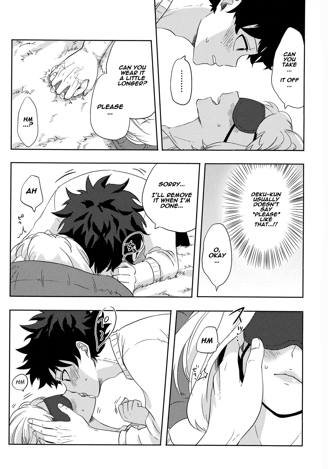 [Akanoiki (Buthikireta)] Mekakushi Tea Time | Blindfolded Tea Time (Boku no Hero Academia) [English] [Naxusnl] [2019-08] page 8 full