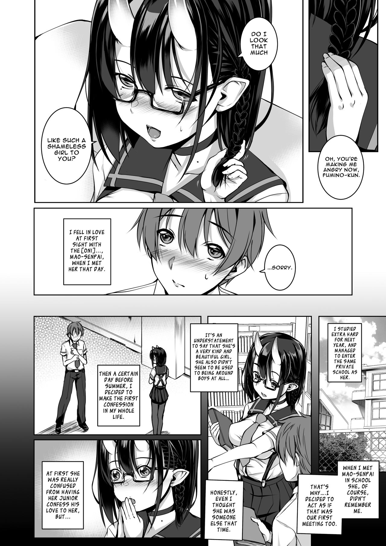 [Masochist High (Ennorei)] Ikenai Ko demo, Suki de Ite Kuremasu ka? | Do you really like such a naughty girl like me? [English] [Loligasm] [Digital] page 6 full