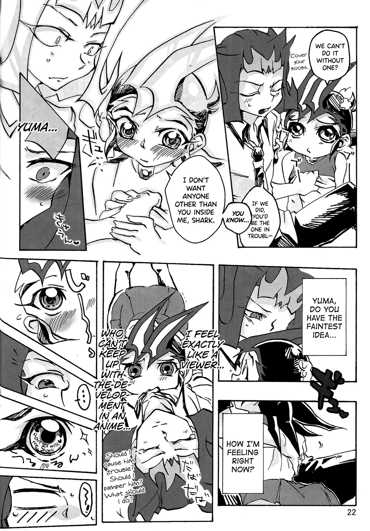 (DUEL PARTY 2) [dragon roar (shanan)] Boy Meets Girl (Yu-Gi-Oh! ZEXAL) [English] [biribiri] page 21 full