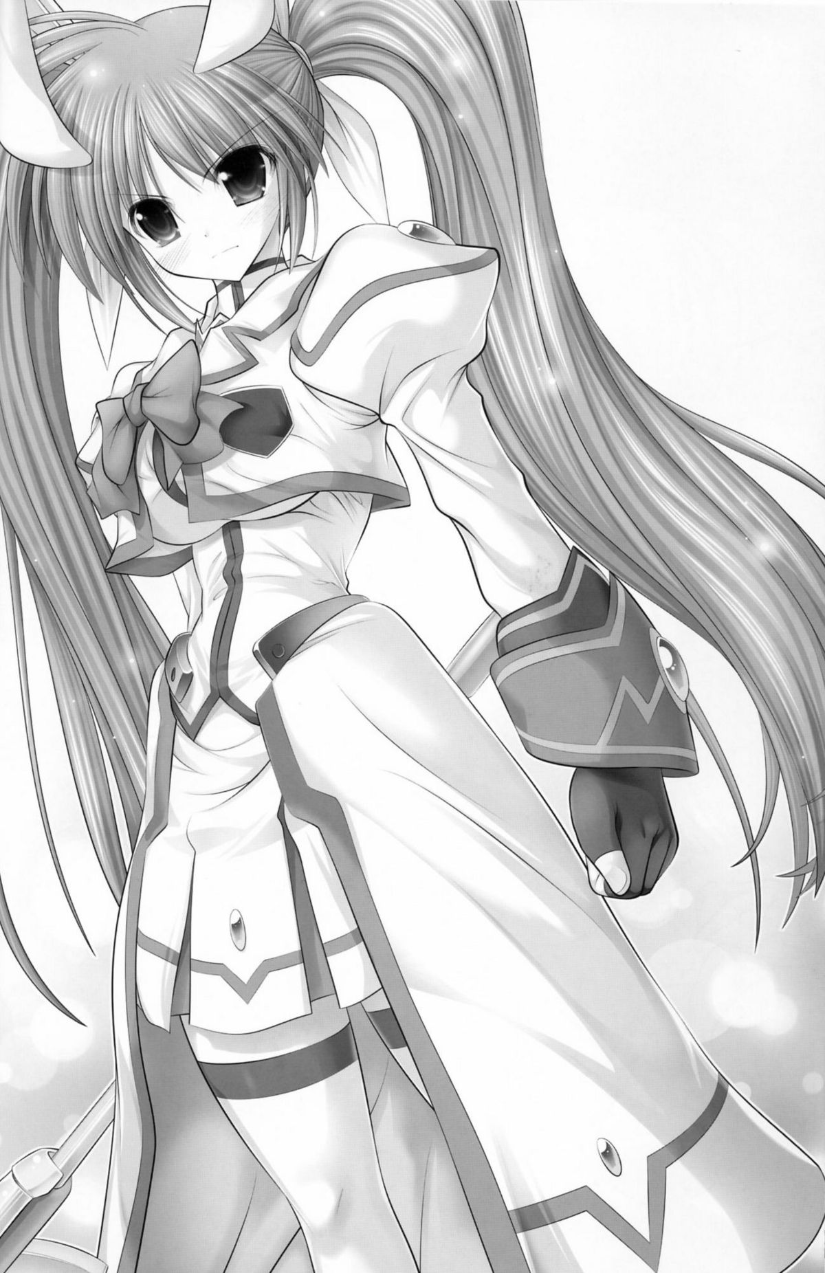 (C74) [STUDIO HUAN (Raidon)] Chichi NanoFei. Manatsu no Rojou Choukyou Hen (Mahou Shoujo Lyrical Nanoha) page 30 full
