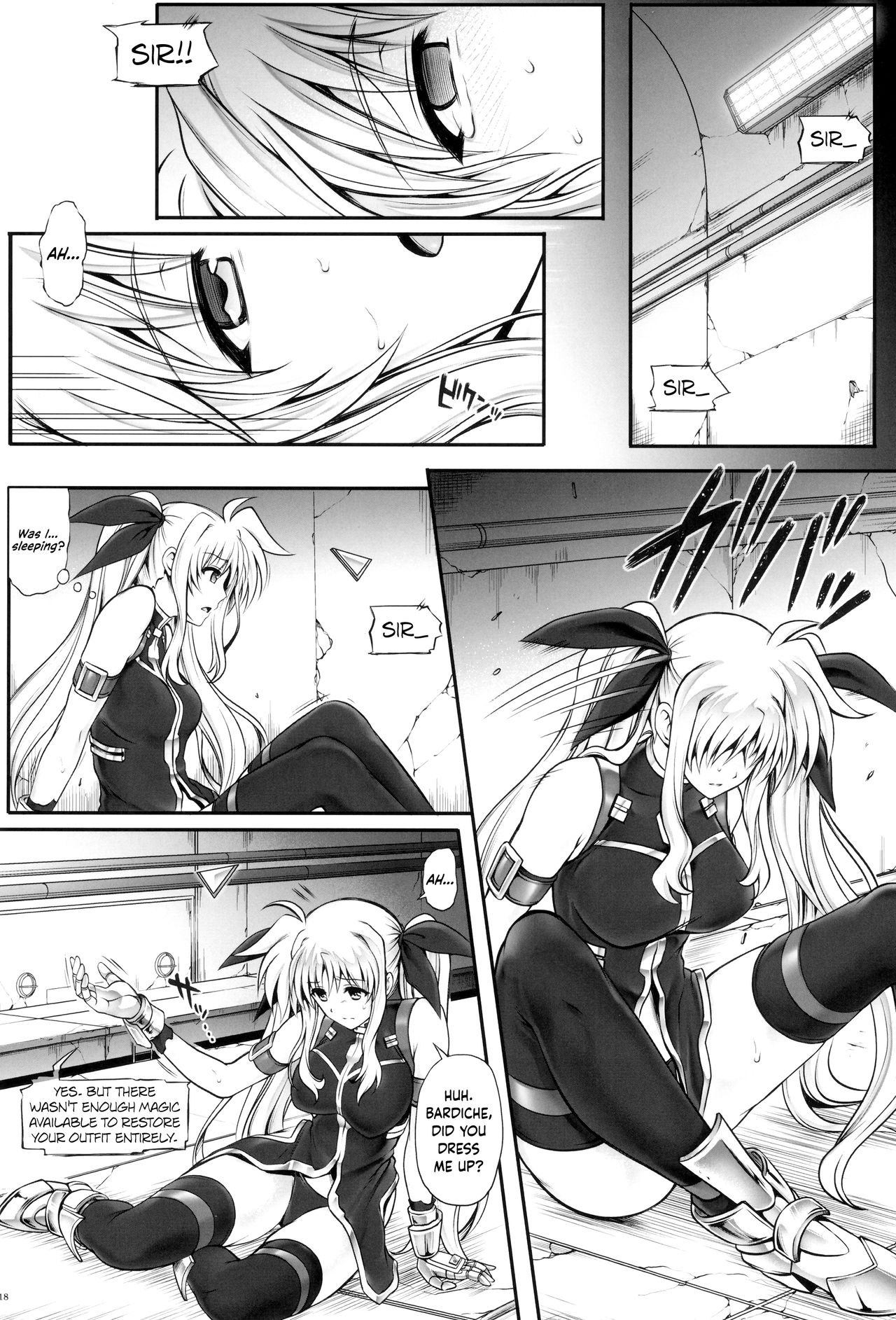 (C94) [Cyclone (Reizei, Izumi)] 1006 Nano - Cyclone no Soushuuhen (Mahou Shoujo Lyrical Nanoha) [English] {Hennojin} page 18 full