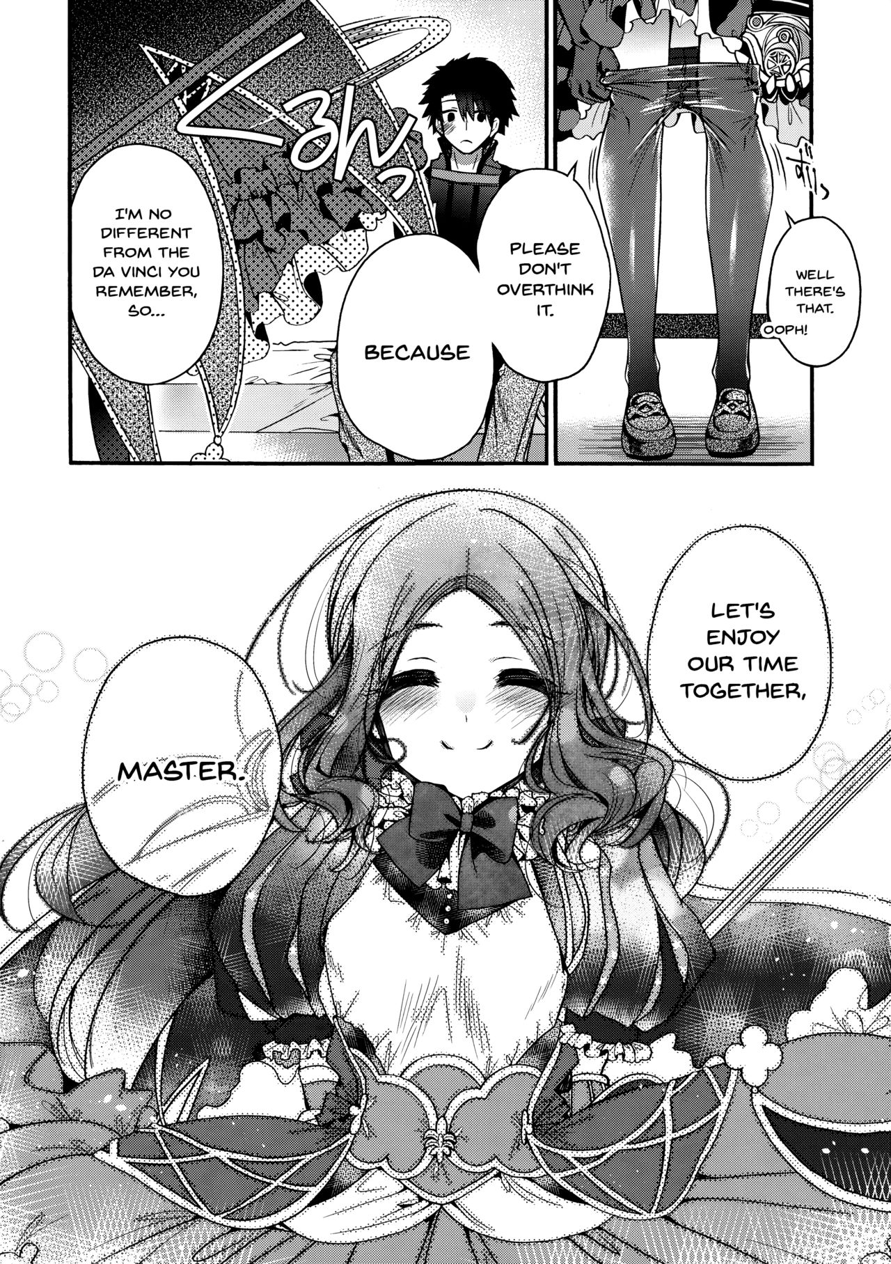 (C96) [Alkaloid (Izumiya Otoha)] Peropero Rinch-chan!!! | Licking Vinci-chan!!! (Fate/Grand Order) [English] {Doujins.com} page 15 full