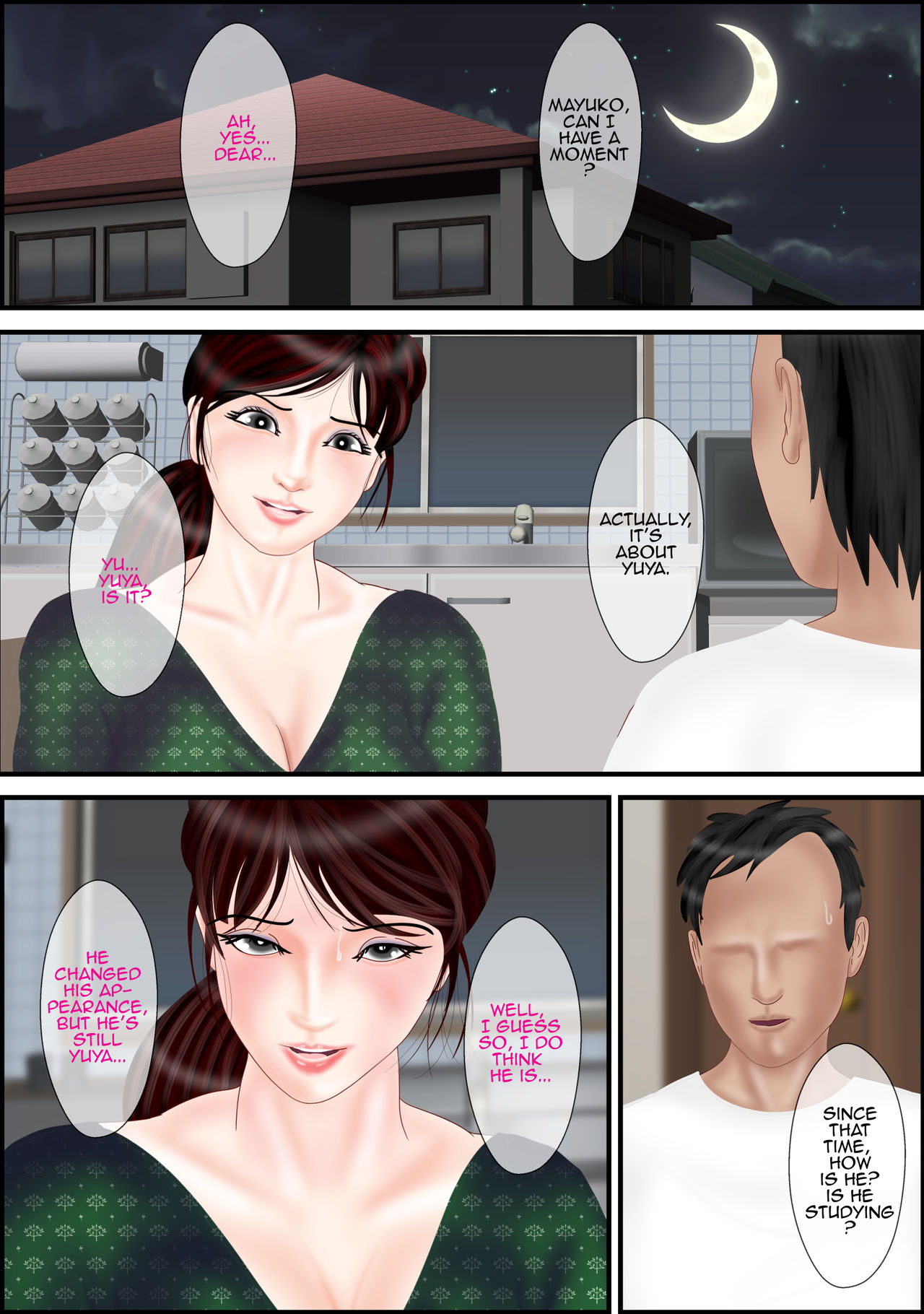 [Escape!] Haha no Shizuka na Aegigoe 3 | Mother's Gentle Moans 3 [English][Amoskandy] page 17 full