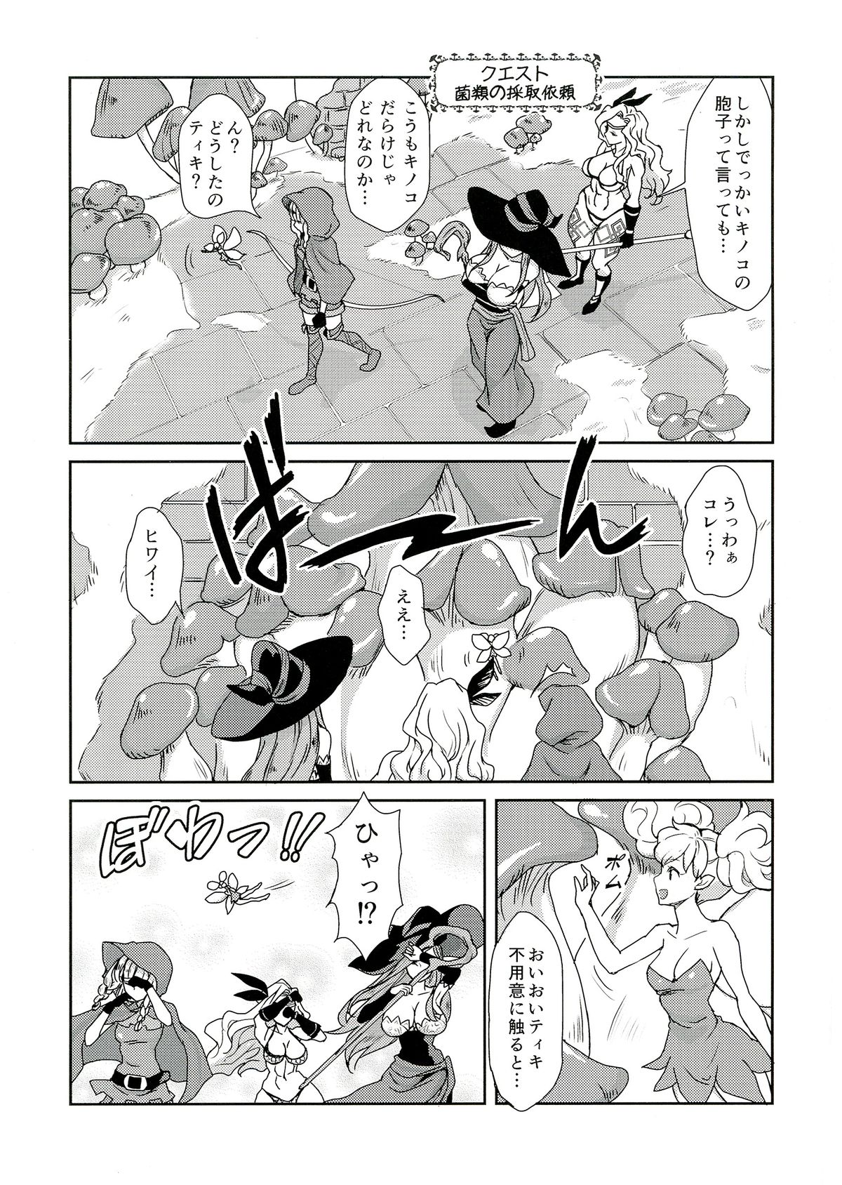 (Futaket 9.5) [Fleur 9 pri (Kitahara Eiji)] Kokan ni Kinoko! (Dragon's Crown) page 3 full