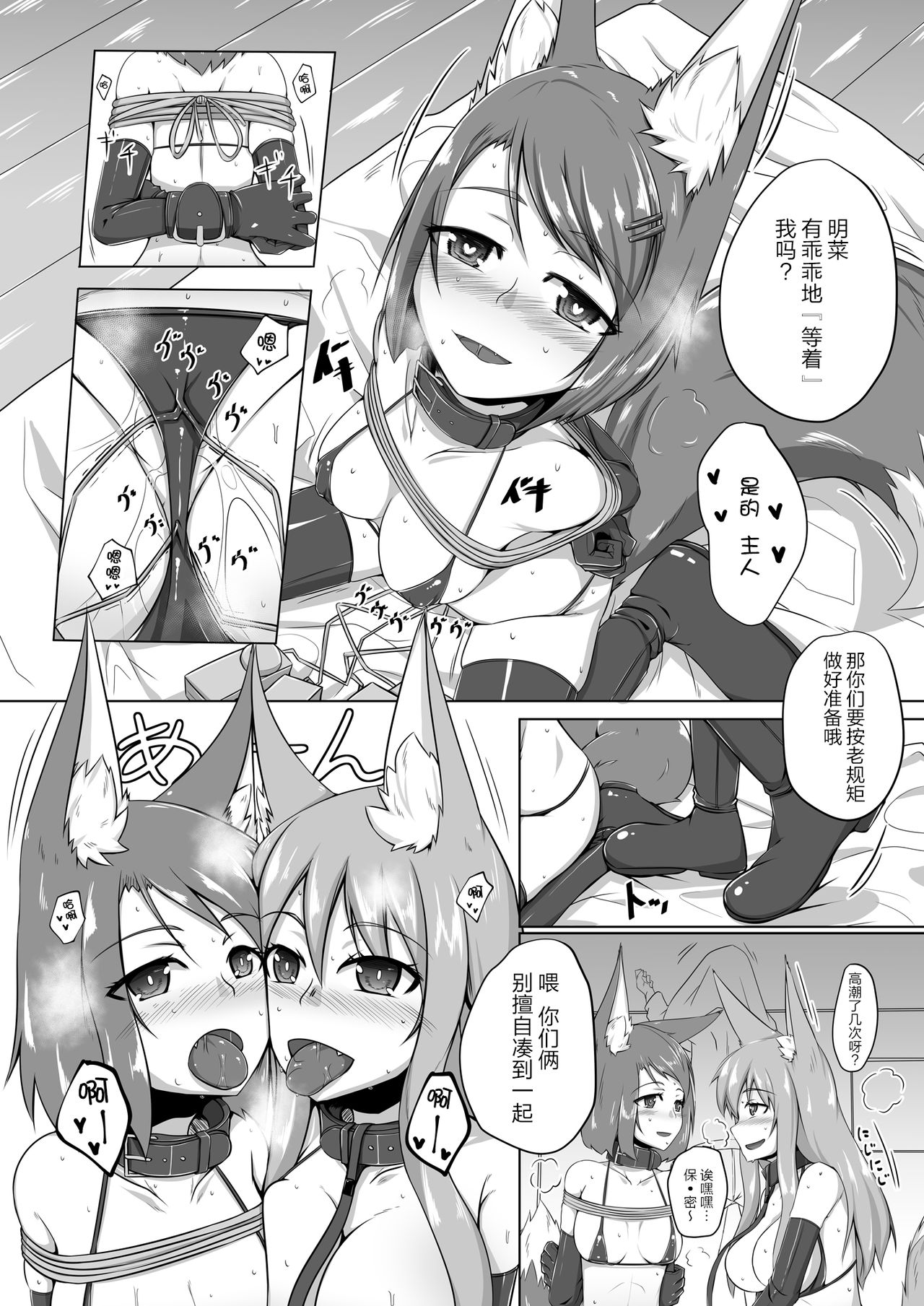 [Toriaezu. (Kitsunekov)] FOX MANIAX [Chinese] [AX个人汉化] page 5 full