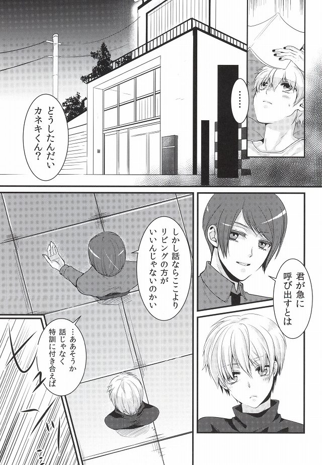 (Tokyo Shock 2) [Hakuginkan (Nazca)] Tell me. (Tokyo Ghoul) page 9 full