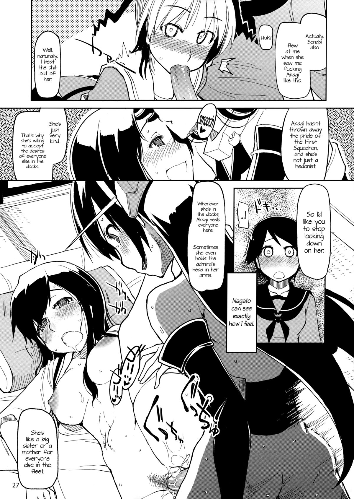 (Futaket 9.5) [Metamor (Ryo)] Juugun Ian Kan Akagi | Comfort Ship Akagi (Kantai Collection -KanColle-) [English] =LWB= page 29 full