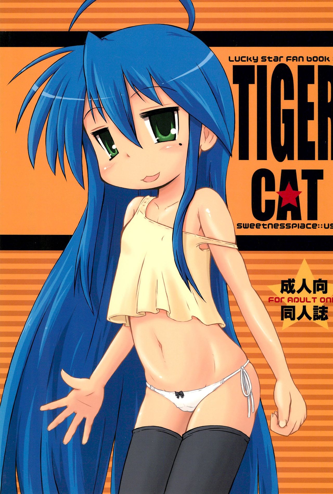 (C73) [Kanmidokoro USB (Furiri)] TIGER CAT (Lucky☆Star) page 1 full