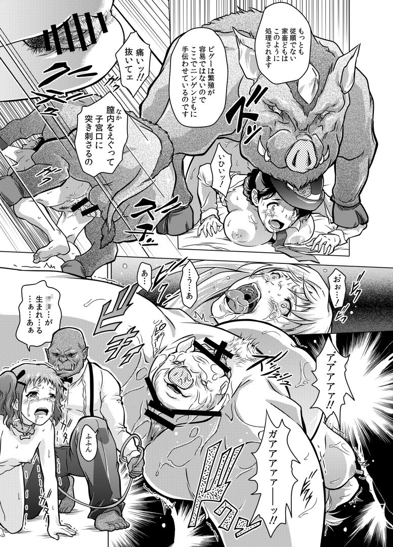 [Orc Chou (NOLIA)] Dominate Orc ~Kachiku Ika to Sareta Mijime na Ningenzoku~ page 47 full