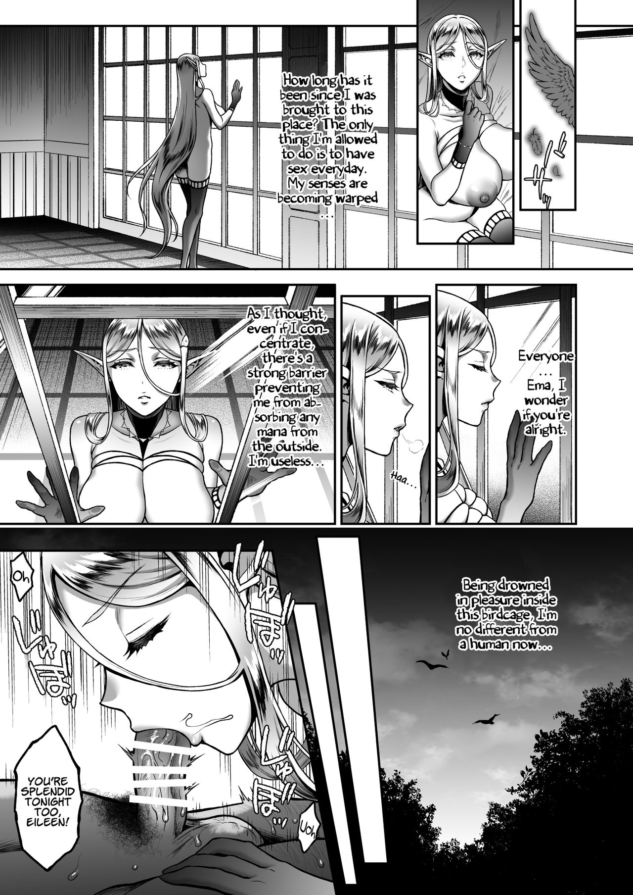 [H.B.A (Usagi Nagomu)] Tasogare no Shou Elf 5 | The Melancholy of the Prostitute Elf 5 [English] [Coffedrug] [Digital] page 10 full