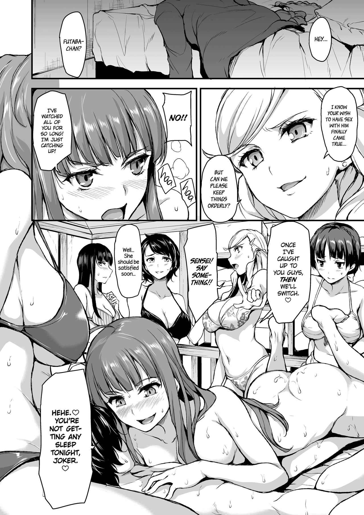 [Shimapan (Tachibana Omina)] P5 Harem ~Futaba Edition~ (Persona 5) [English] =TLL + CW= [Digital] page 28 full