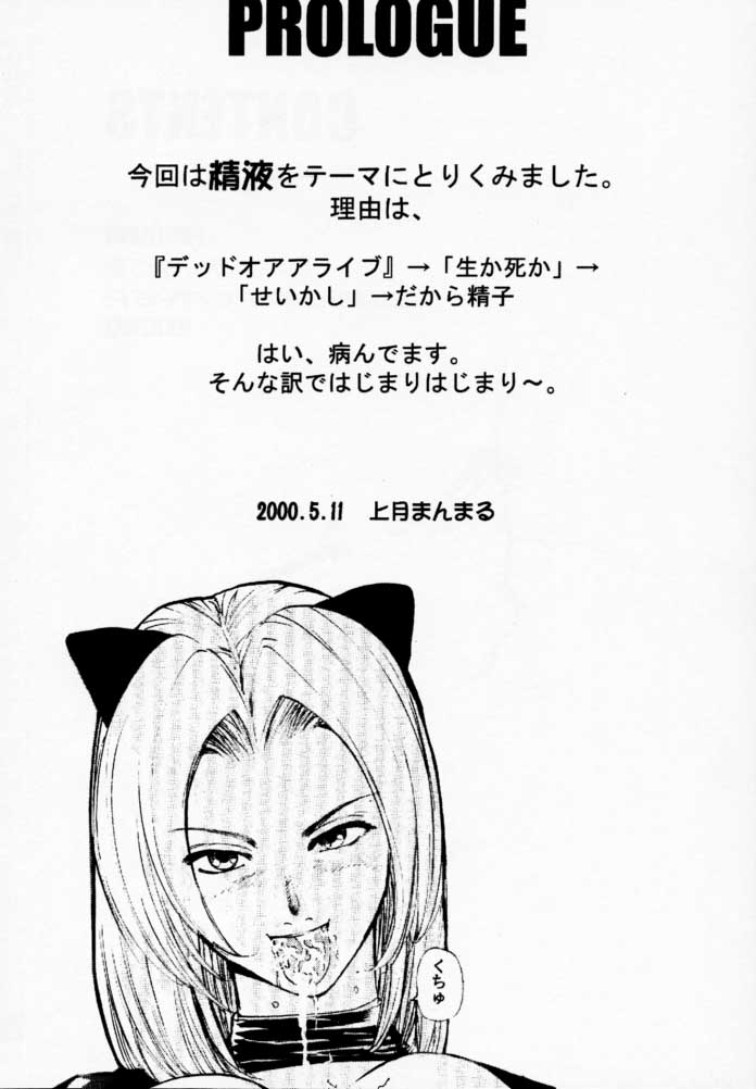 (Kamitsuki Manmaru) DOA 2 Tokoton Lezu (Dead or Alive) page 2 full