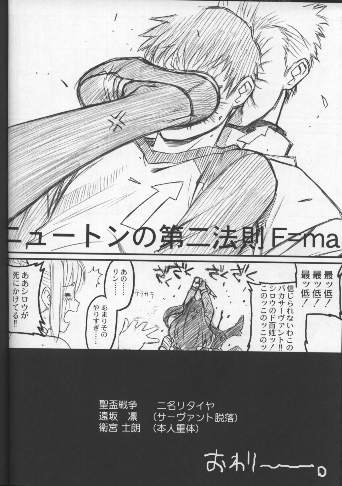 (C66) [TEX-MEX (Red Bear)] Fate/Shisei Yon-shiki Doujin (Fate/stay night) page 21 full