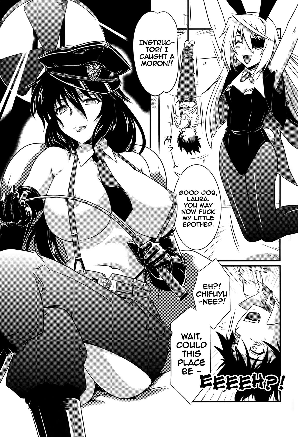 (C84) [CAZA MAYOR (Tsutsumi Akari)] is Incest Strategy 4 (IS <Infinite Stratos>) [English] {RapidSwitch} page 4 full