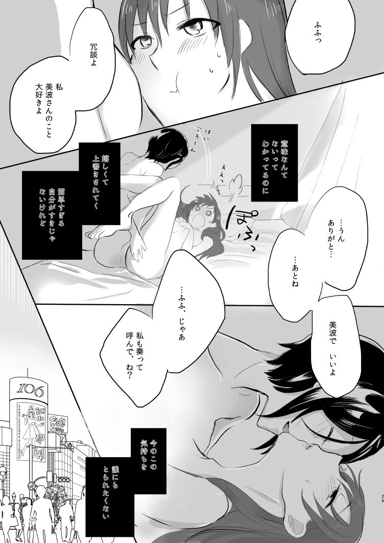 [Yuribatake Bokujou (Kon)] obsessed01_1.5_02 (THE IDOLM@STER CINDERELLA GIRLS) [Digital] page 29 full