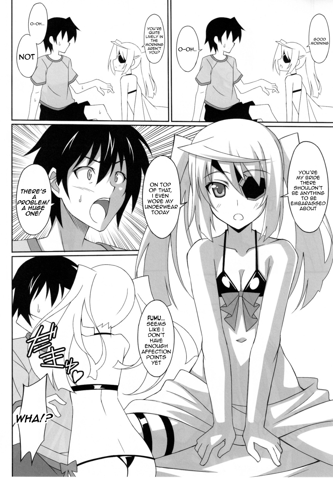 (Daiikkai Orimura Ichika Soudatsusen!!) [LemonMaiden (Aoi Masami)] Kuro Usa - Black Rabbit (IS <Infinite Stratos>) [English] =Kibitou4life= page 6 full