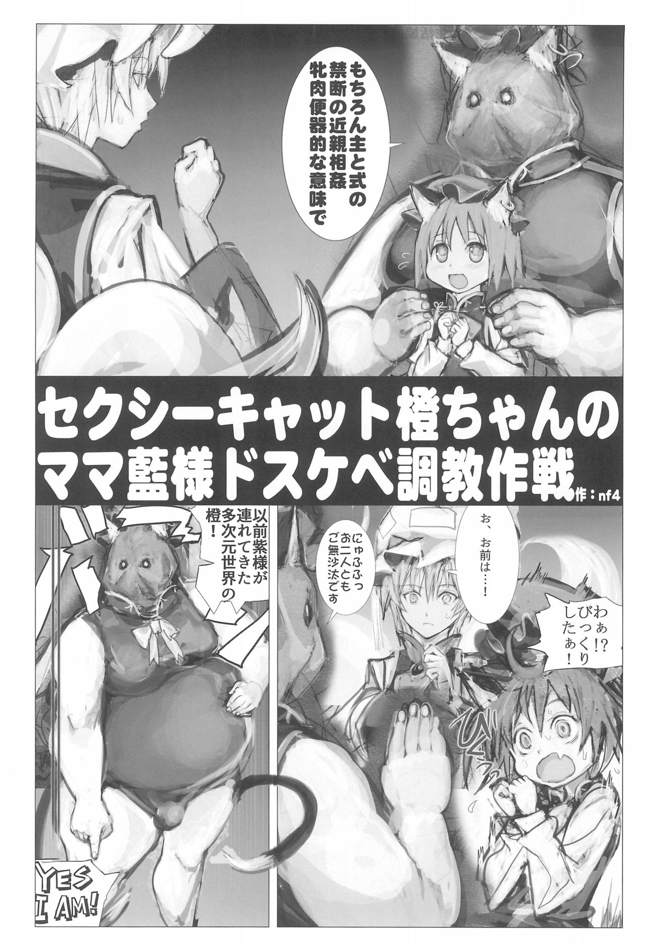 (Shuuki Reitaisai 3) [Kitsunenomori (Various)] Neko demo Yakumo (Touhou Project) page 26 full