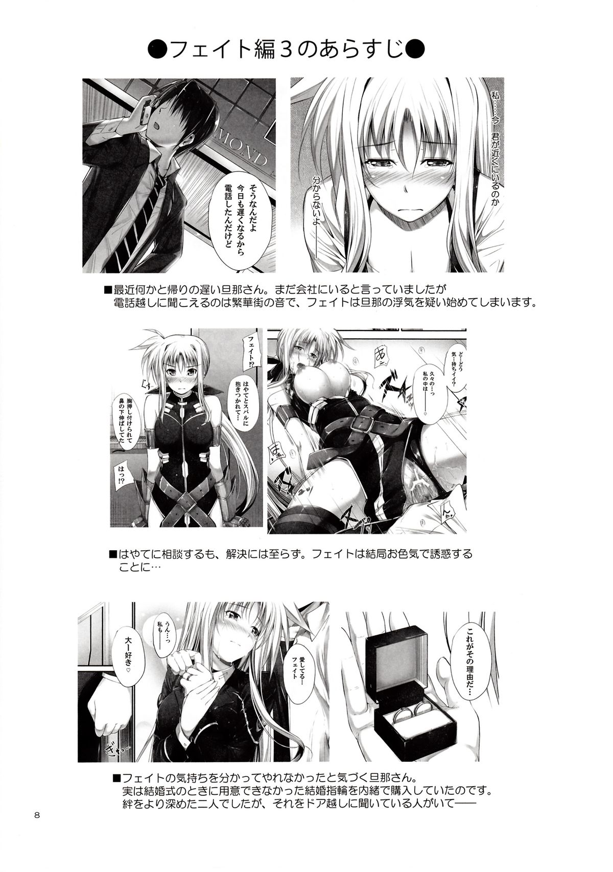 (COMIC1☆7) [IV VA SHIN (Mikuni Mizuki)] Home Sweet Home ~Fate hen 4~ (Mahou Shoujo Lyrical Nanoha) page 7 full