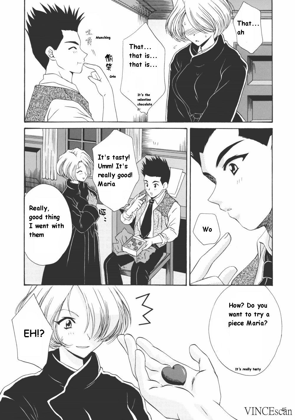 (CR31) [U.R.C (Momoya Show-Neko)] Chocolate Panic (Sakura Taisen) [English] page 45 full