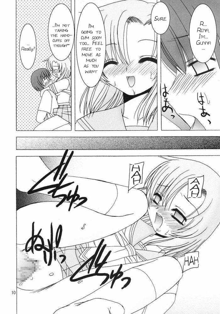 (Higurashi no Sato) [Nagasaki-inter (Masutabe Kokemaru, Sou Akiko)] Shin Hinamizawa Batsu Game Funsou Ichi (Higurashi no Naku Koro ni) [English] [AkazaChan] page 9 full