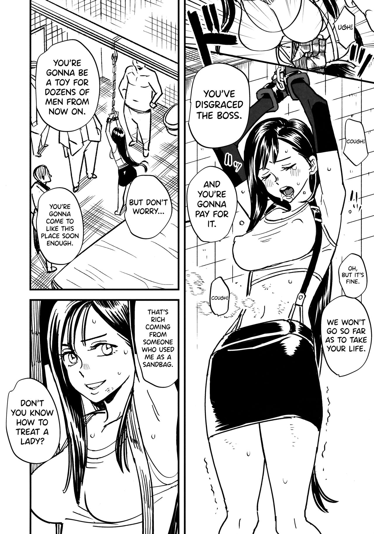 (C97) [VOLVOX (Kizaki)] Mitsubachi no Yoru (Final Fantasy VII) [English] [biribiri] page 3 full