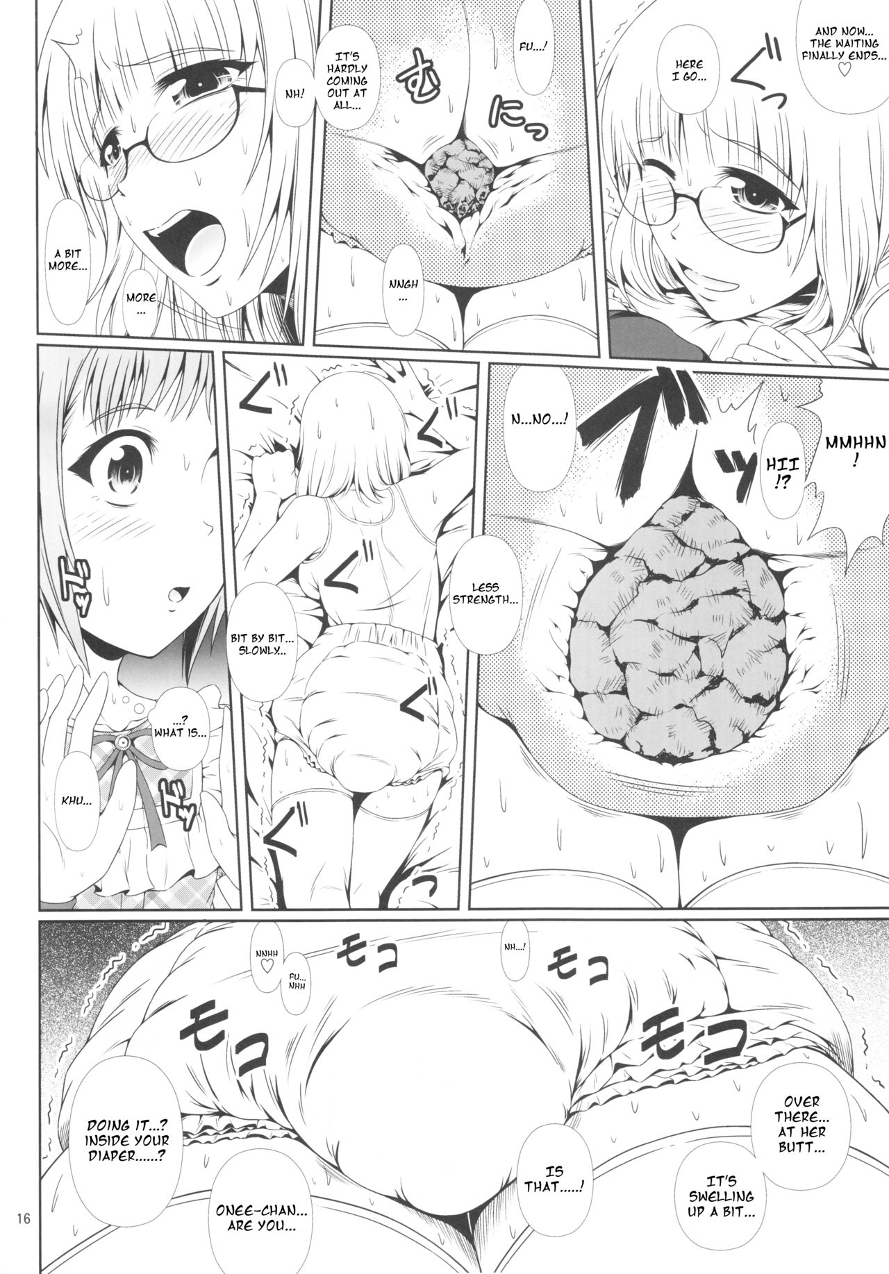 (C92) [Atelier Lunette (Mikuni Atsuko)] Naisho Nano! -Haruhara-ke Sanshimai Monogatari- 3 [English] page 15 full