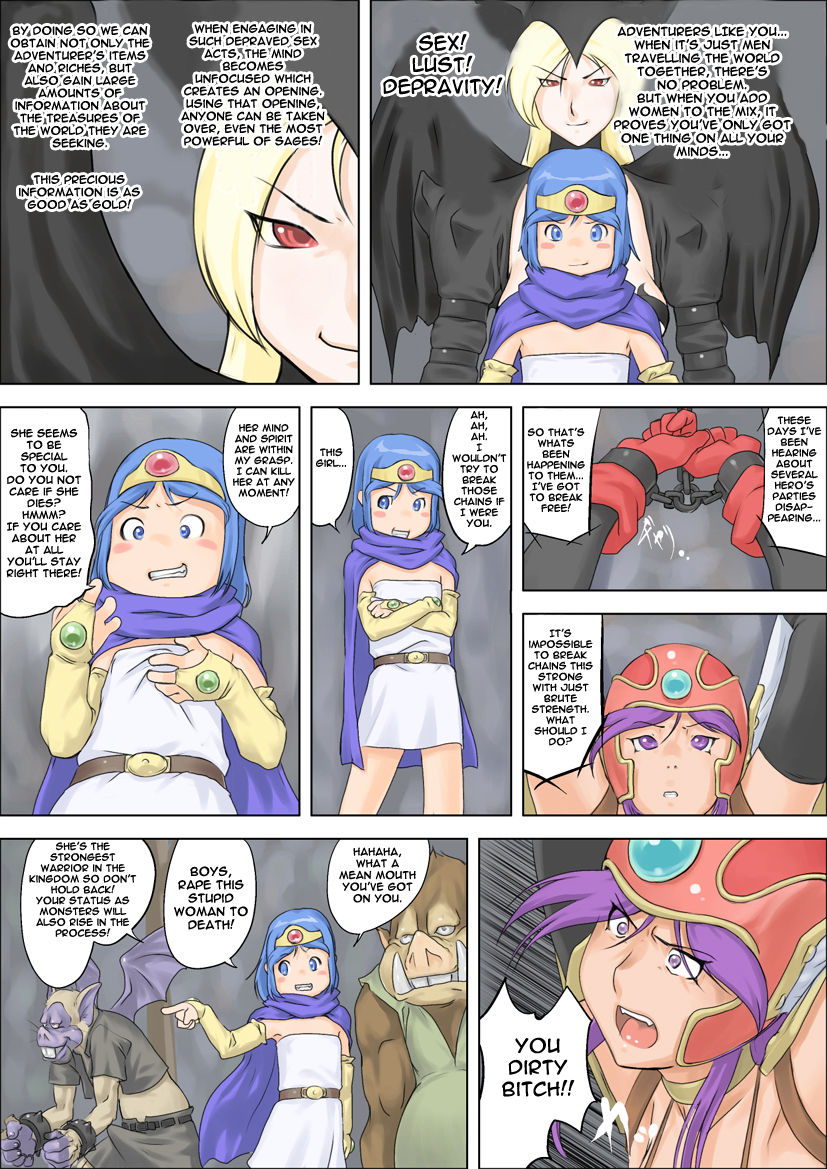 [Makouchin (Makochin)] Yuusha Dekachin ~ Ero Monster o Seisu ~ | Big Dicked Hero ~ Defeats the Perverted Monsters ~ (Dragon Quest III) [English] [JashinSlayer] page 10 full