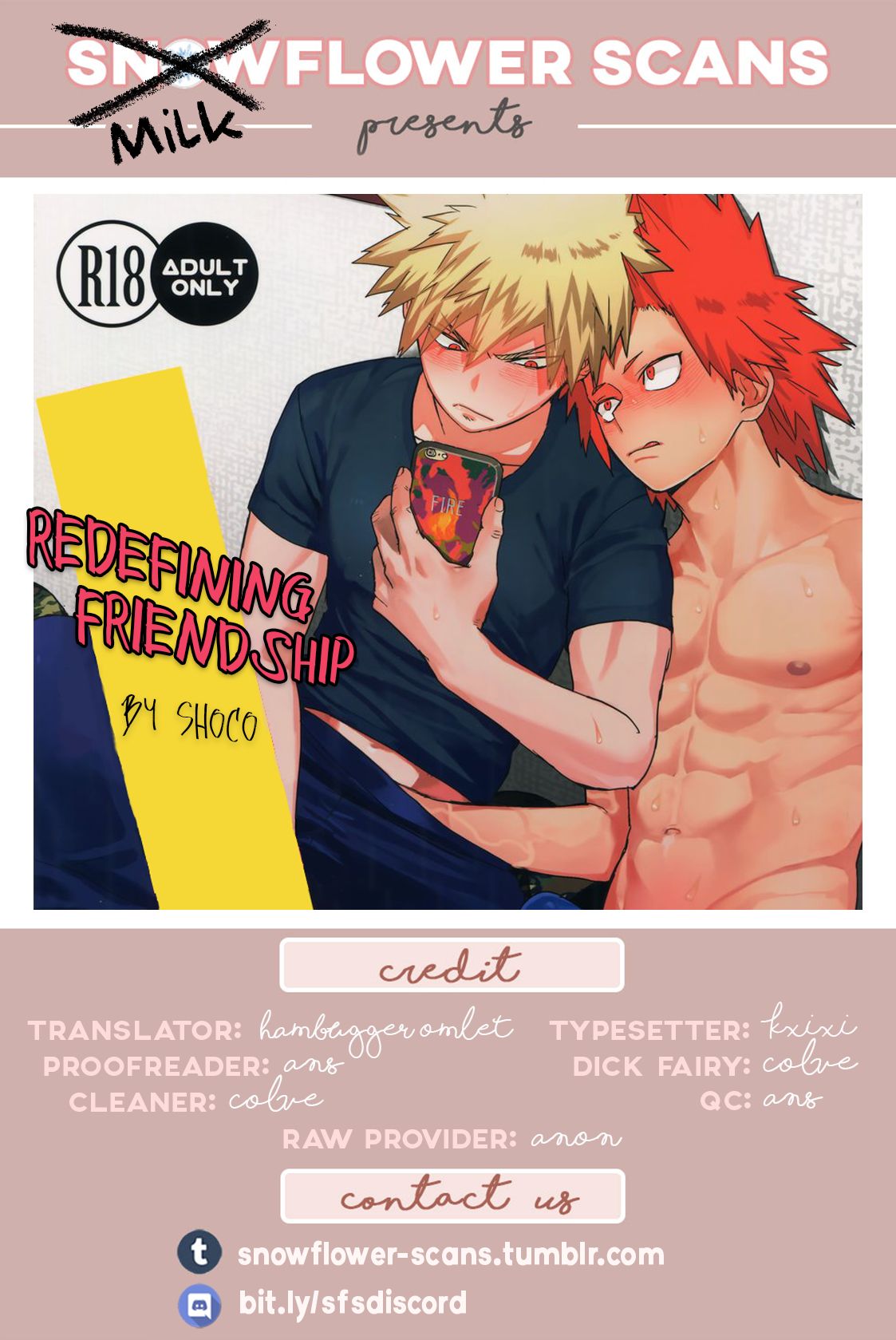 (Douyara Deban no Youda! 10) [SCO.LABO (shoco)] Yuujou Heni | Redefining Friendship (Boku no Hero Academia) [English] [Decensored] page 35 full