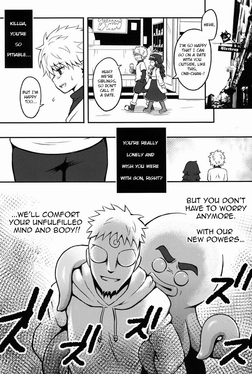 [Shounen Byoukan (Kanno Izuka)] Kaiki! Mienai Shokushu (Hunter X Hunter) [English] page 2 full