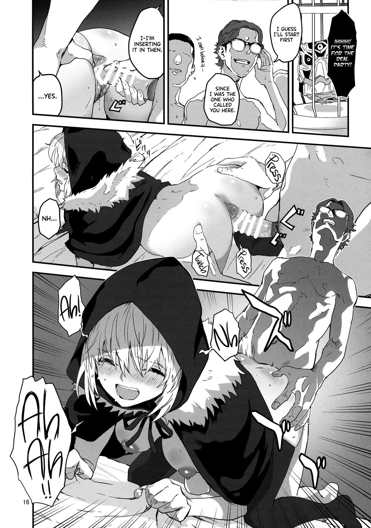 (C97) [Manga Super (Nekoi Mie)] Taking Advantage of Gray-chan Weakness, We Graduated from our Virginity. (Lord El-Melloi II Sei no Jikenbo) [English] (UncontrolSwitch) page 16 full
