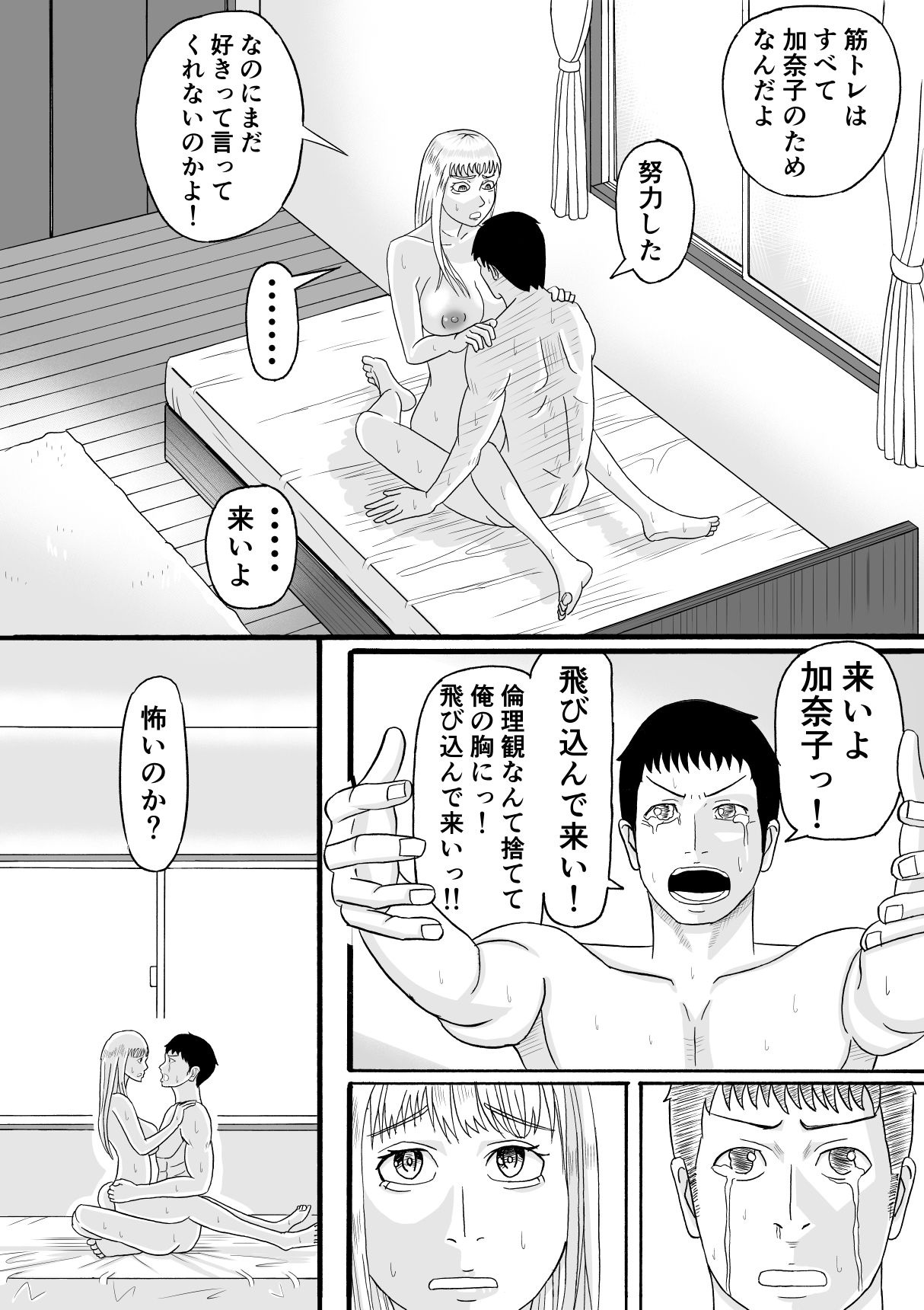 [SIKOSIKO NETWORK (Komuro)] Ani wa Kintore de Imouto wa Gal de page 21 full