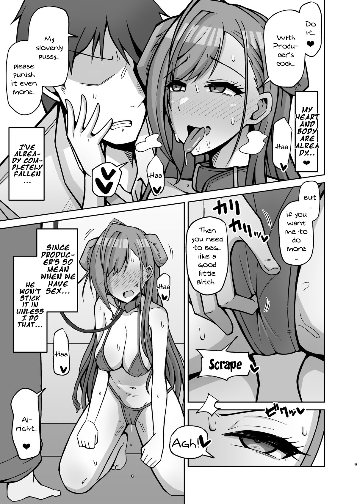 [Gaikotsu no Spare Rib (Kurohagane)] InuCos H tte Sugoi no yo! | Fucking While Dressed Like a Dog Feels Amazing! (THE iDOLM@STER: Shiny Colors) [English] {Doujins.com} [Digital] page 8 full