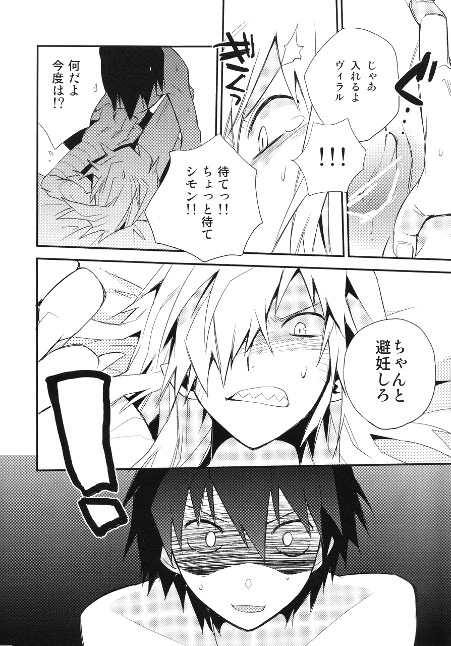 (SUPER18) [PLUSPLUG (+)] Saigo no Koi (Tengen Toppa Gurren Lagann) page 119 full