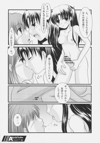 (C70) [Harukomachikan. (Nakazuki Yuuna)] Aquarium+ (Fate/stay night) - page 14