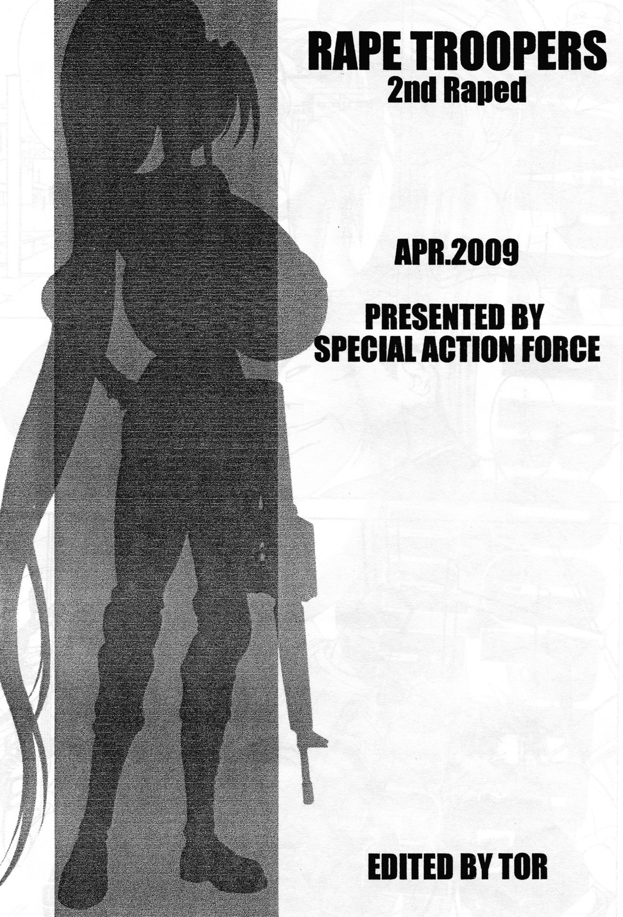 [SPECIAL ACTION FORCE (Takeshin)] RAPE TROOPERS 2nd Raped (SHOCK TROOPERS) page 21 full