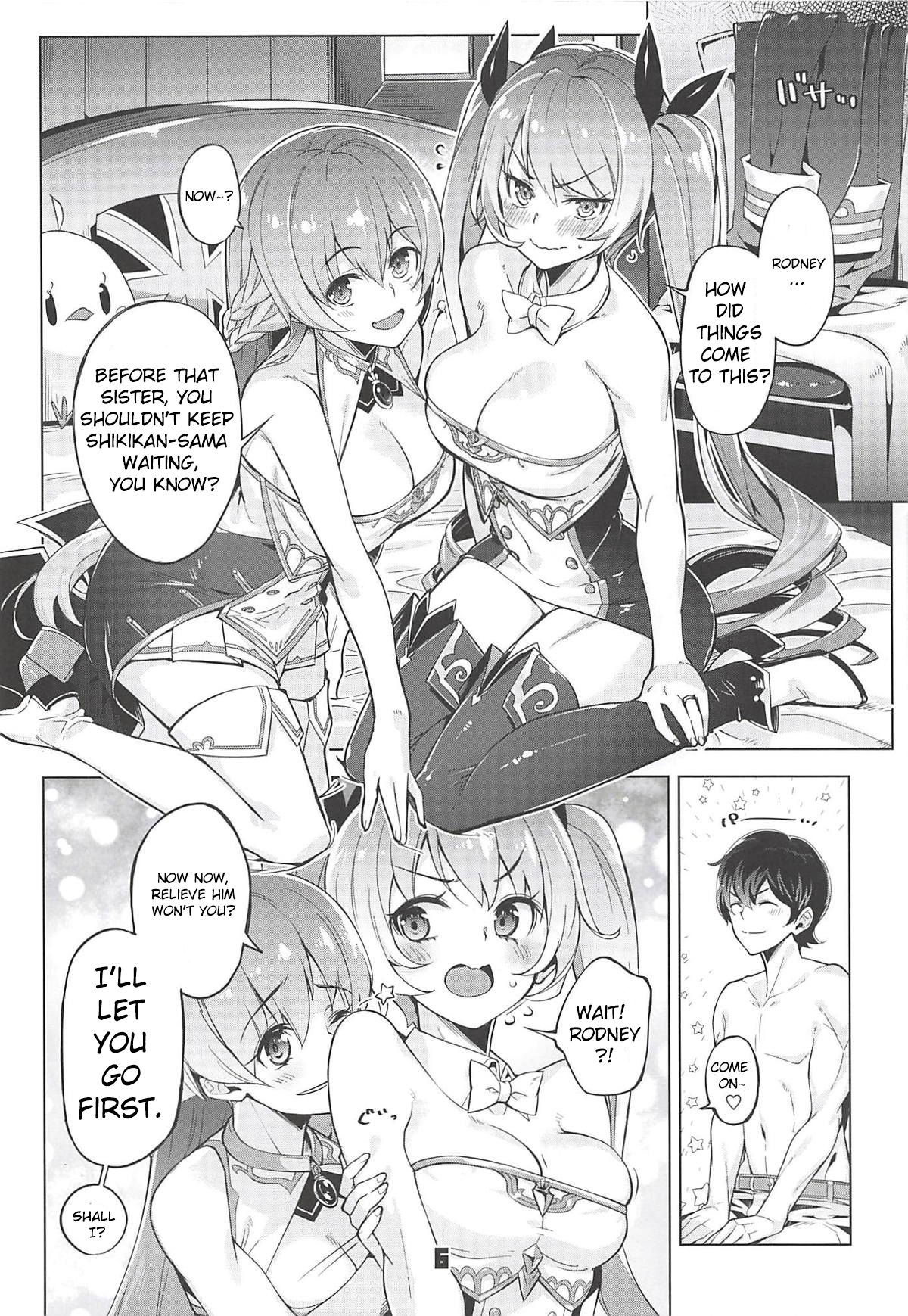 (C94) [Zombie to Yukaina Nakamatachi (Super Zombie)] Rodney Shite Nelson (Azur Lane) [English] page 5 full