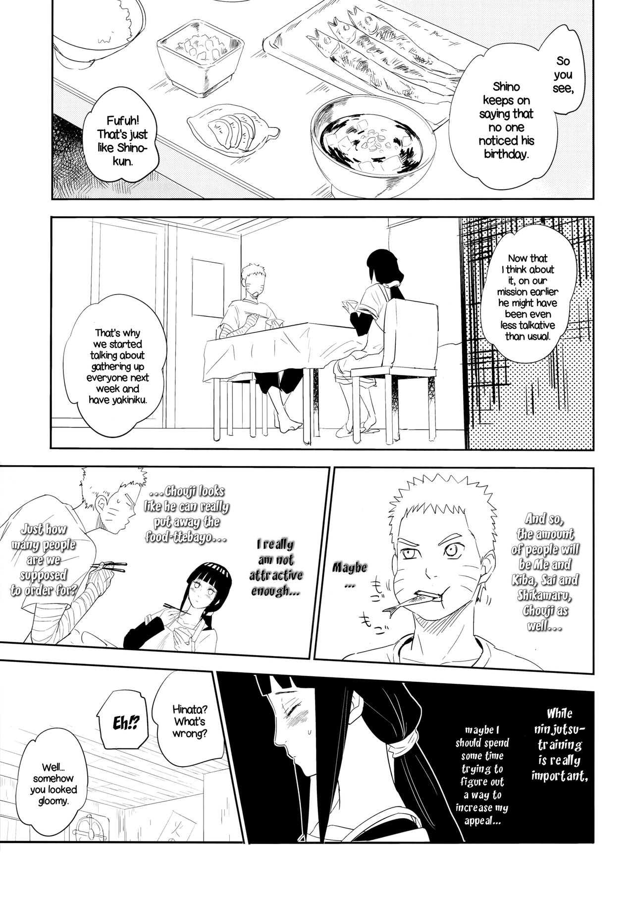 (Oshinobi Date) [Festival! (Fes)] PRESENT (Naruto) [English] [EHCOVE] page 10 full