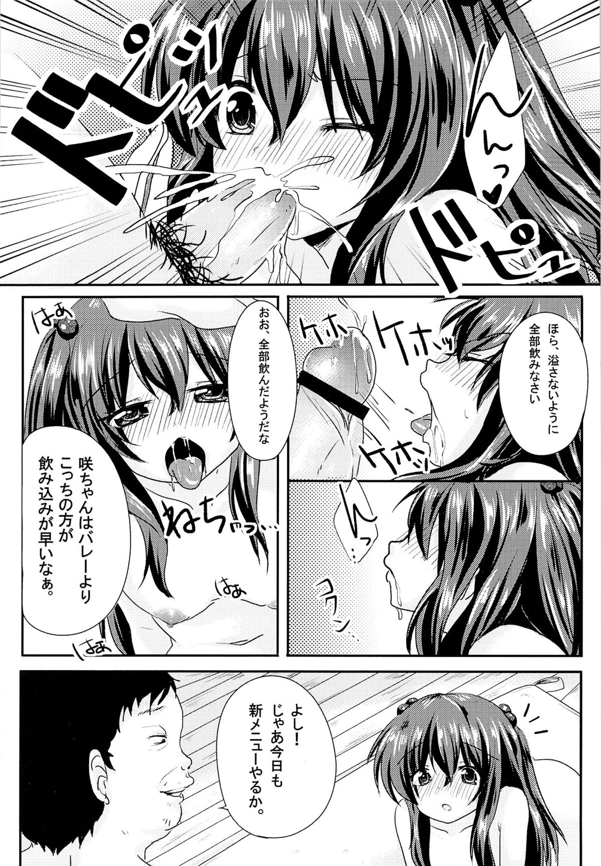 (C84) [Nita Ken (Sendou Hachi)] Ijimerarekko Saki-chan no Houkago Tokubetsu Nakadashi Renshuu page 17 full