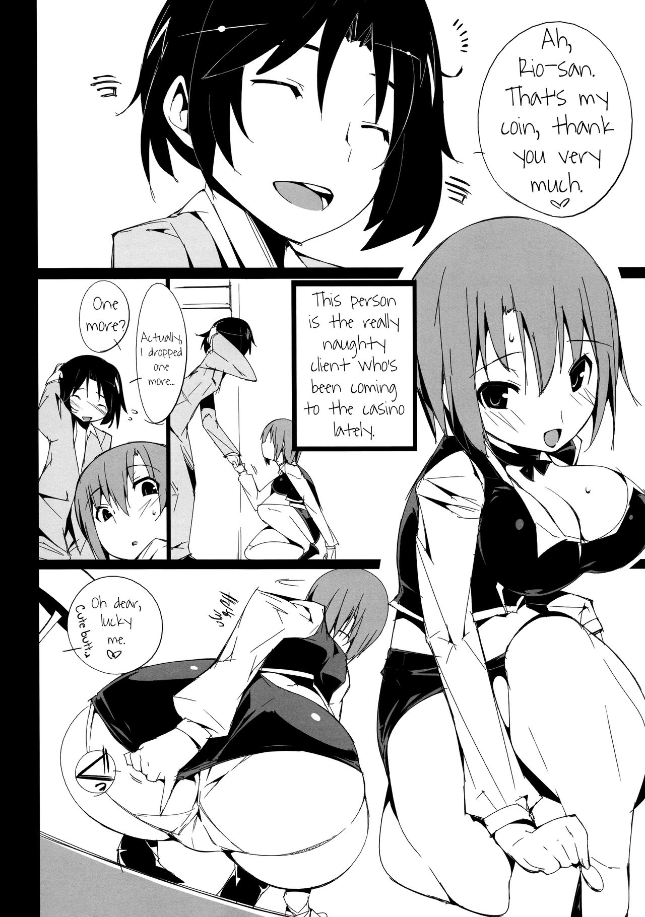 (C80) [Potato Salad (Kurisu)] Rio ni Koi Shite! (Super Black Jack) [English] [biribiri] page 3 full