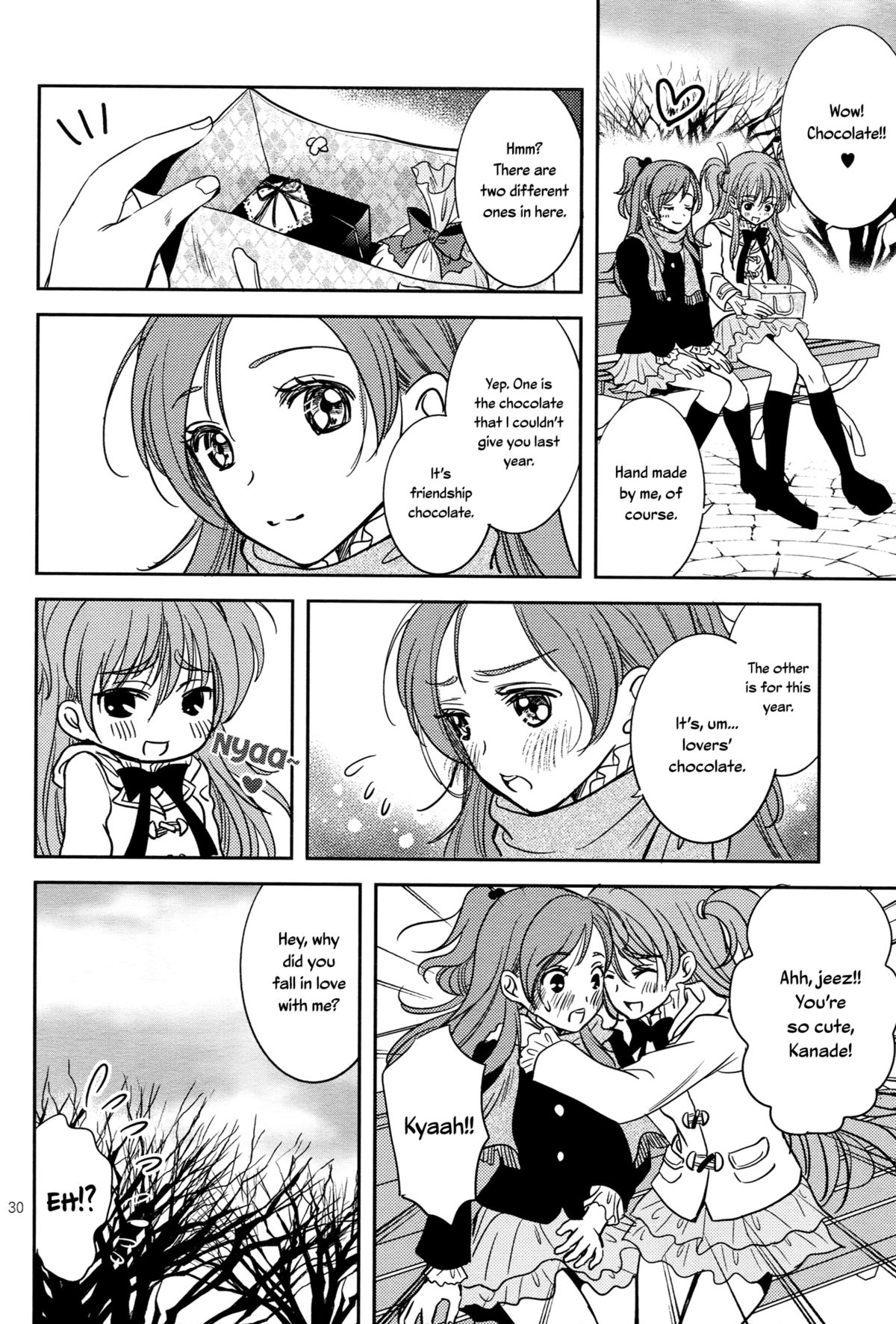 (C83) [Cherry Moon (K-Zima)] Tokimeki no Prelude - Let's Play the Prelude of Love (Suite PreCure!) [English] [Yuri-ism] page 29 full