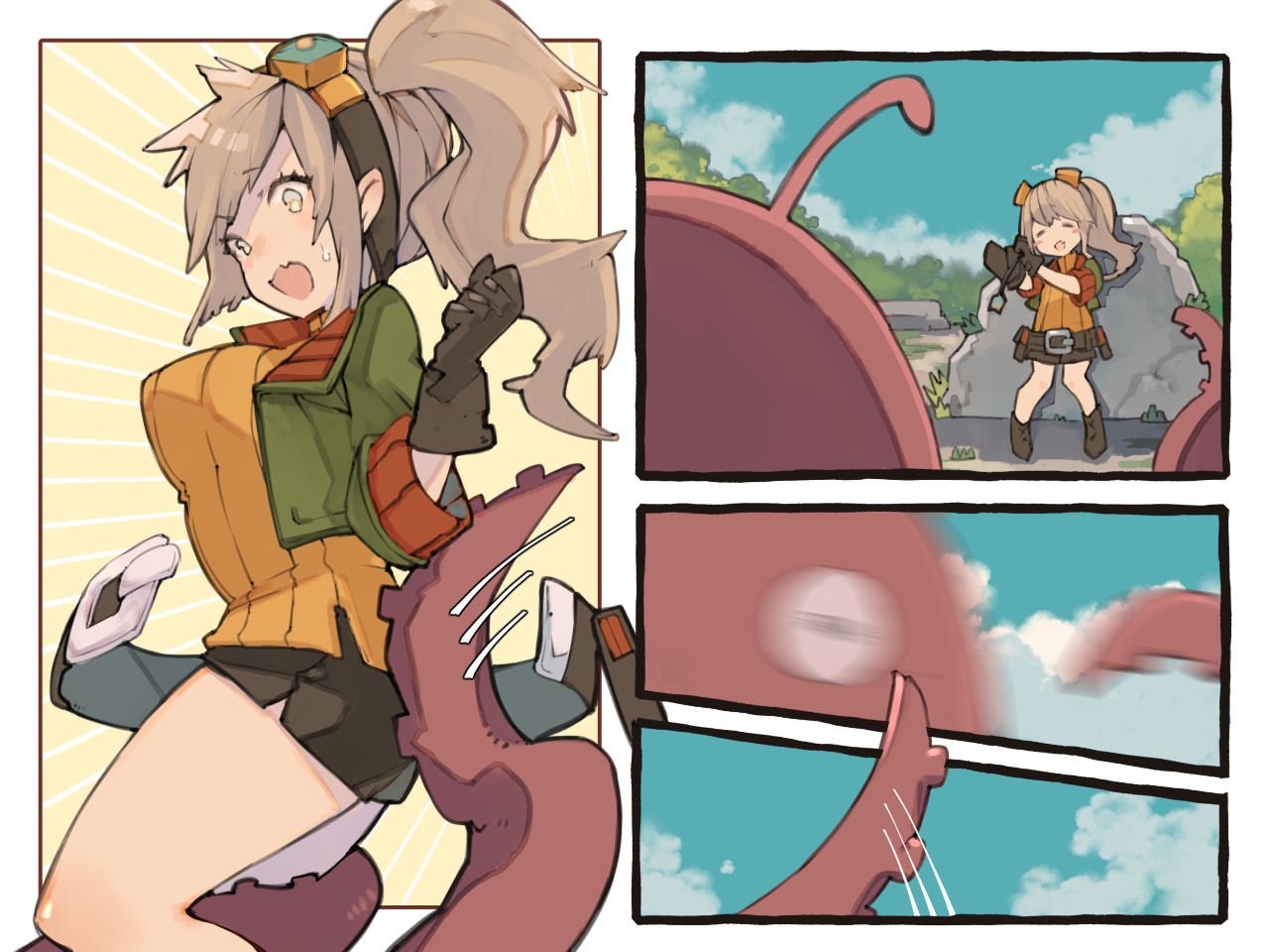 [Kemominnosuke] Creature ni Sukisuki H Sarechau Hunter LV1 page 38 full
