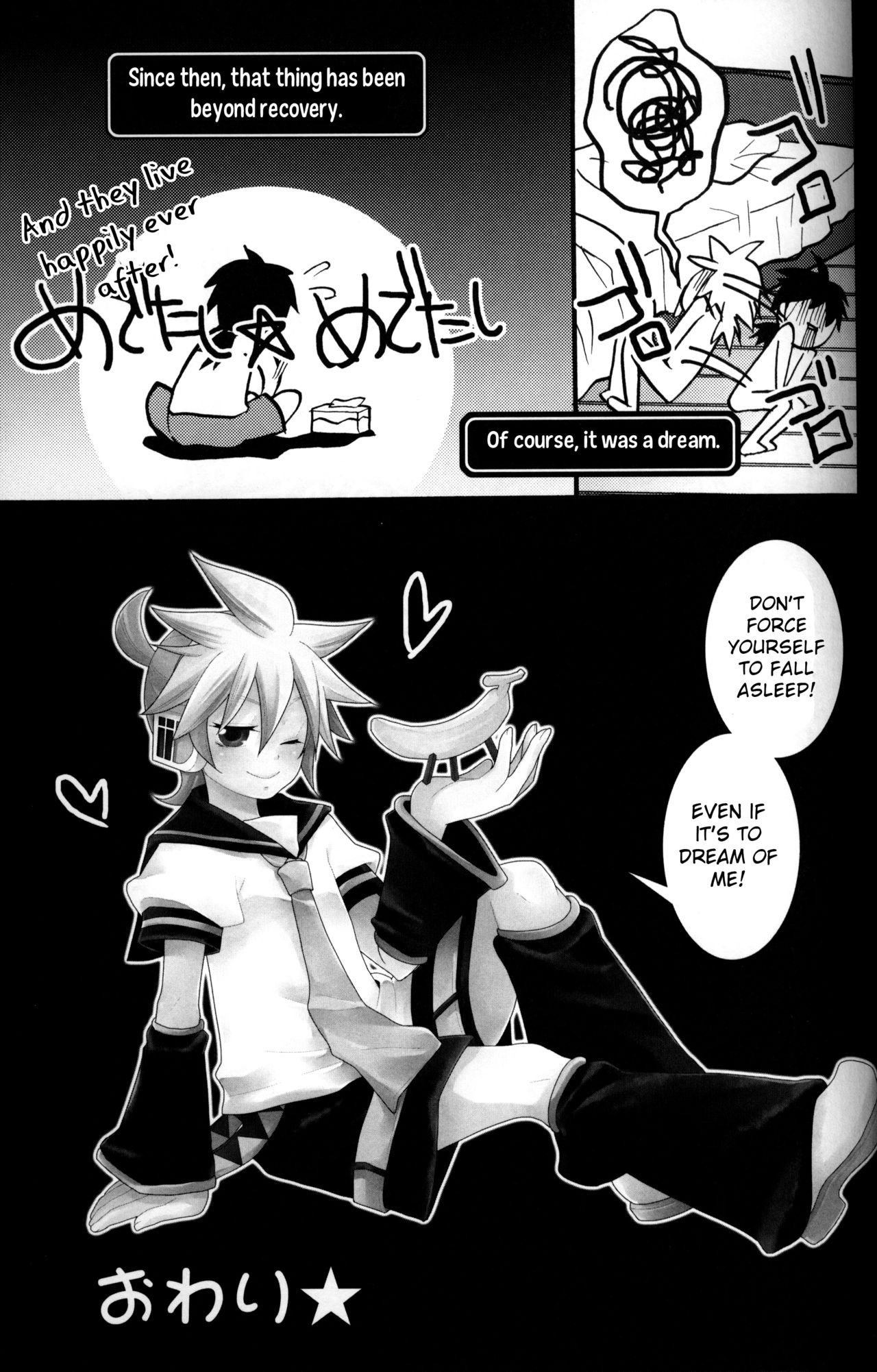 (C77) [Yomosugara (Yomogi Ringo)] Ichi Fuji Ni Taka San Len-kyun (VOCALOID) [English] [Otokonoko Scans] page 18 full