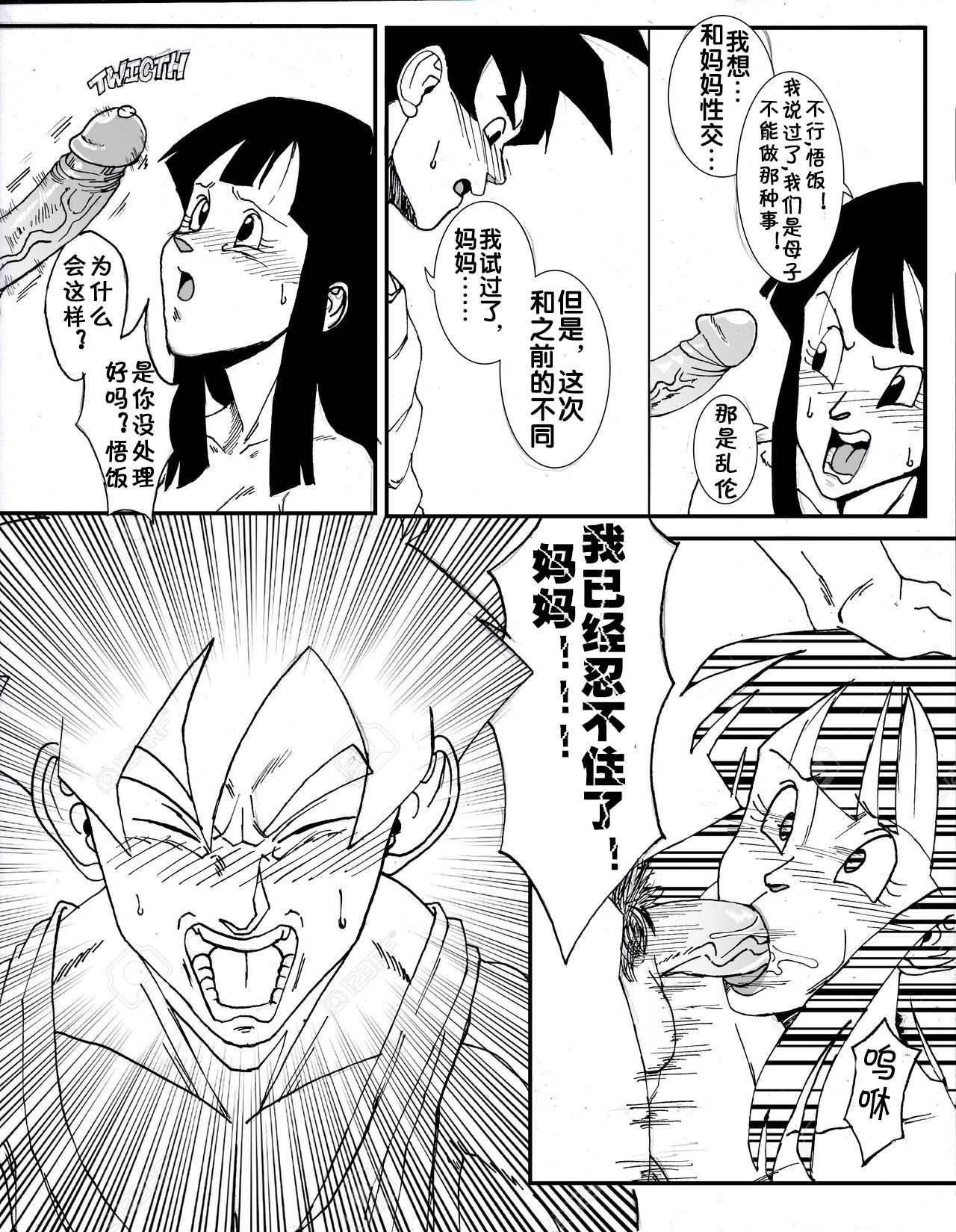 [Aarokira] GohanXChichi (Dragon Ball)[Chinese][流木个人汉化] page 16 full