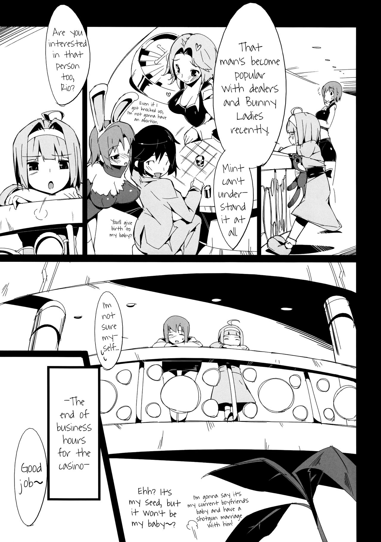 (C80) [Potato Salad (Kurisu)] Rio ni Koi Shite! (Super Black Jack) [English] [biribiri] page 8 full