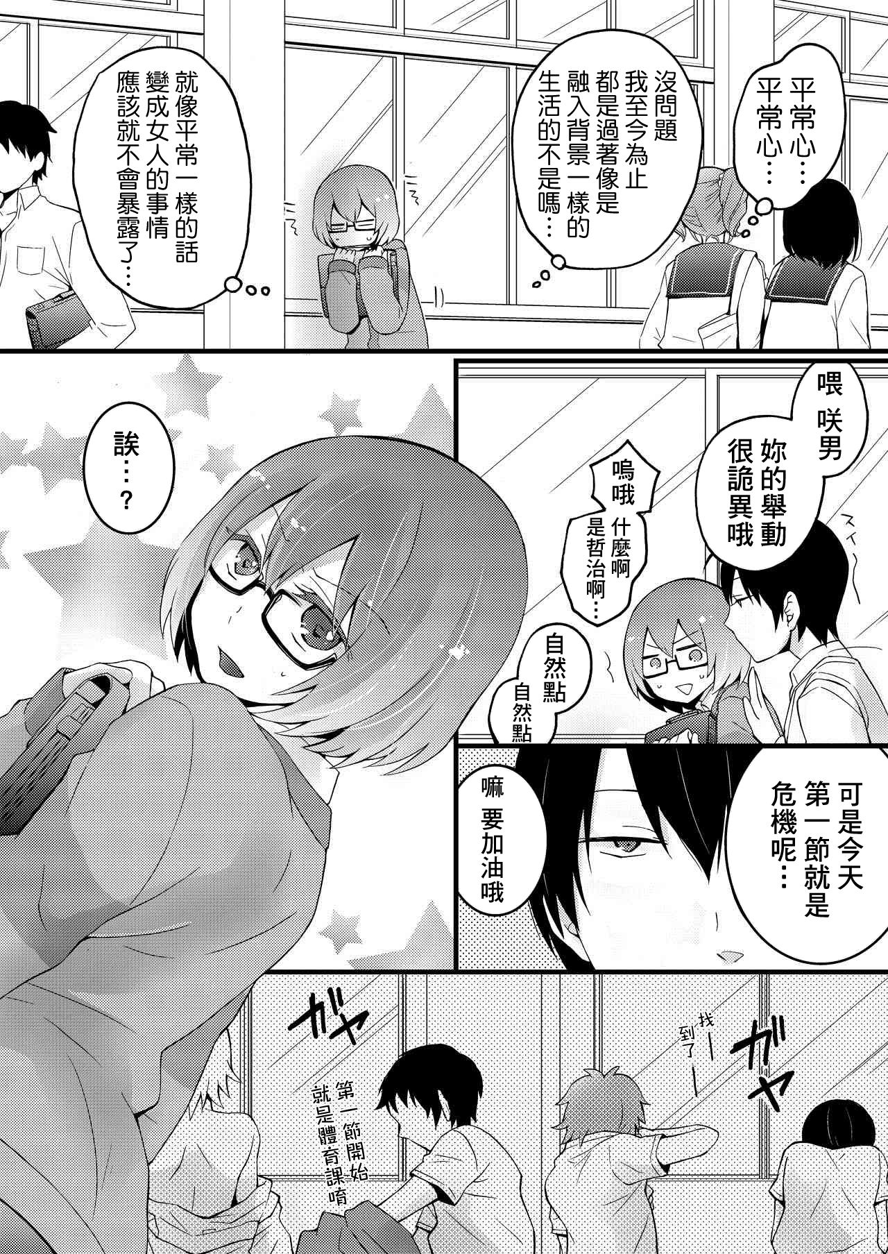 [Nagata Maria] Totsuzen Onnanoko ni Natta node, Ore no Oppai Monde mimasen ka? 1 [Chinese] [基德漢化組] page 36 full