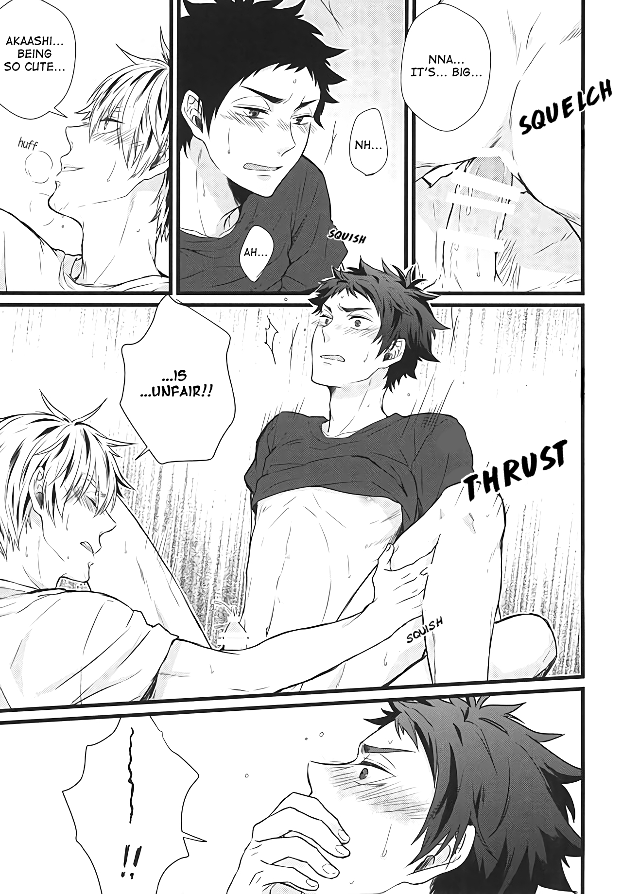 (RTS!!5) [AURORA (Uino)] Kyou Dake Desu yo? (Haikyuu!!) [English] [Homies over Hoes] page 12 full